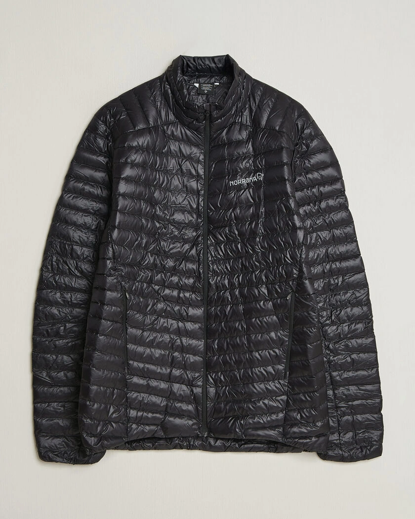Norrøna Trollveggen Down 800 Super Light Jacket Caviar Black – Svart