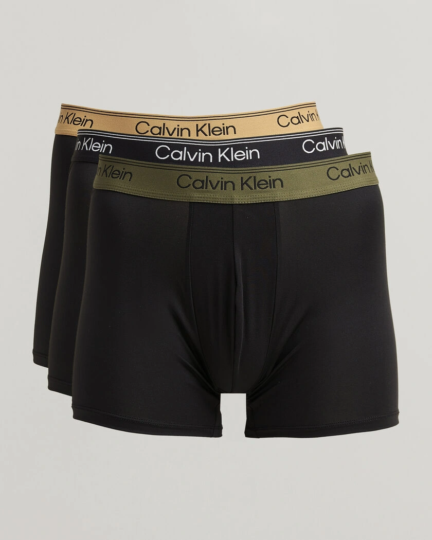 Calvin Klein 3-Pack Micro Stretch Boxer Brief Black – Svart