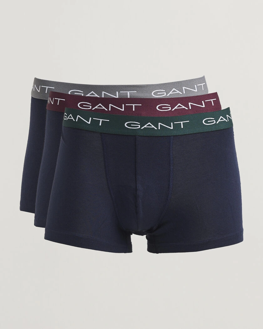 Gant 3-Pack Trunk Evening Blue – Blå