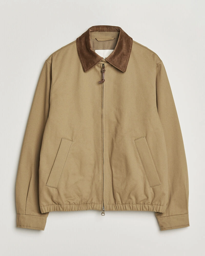 Gant Moleskin Harrington Jacket Light Taupe – Beige