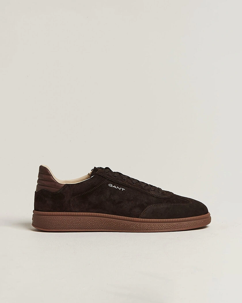 Gant Cuzmo Suede Sneaker Dark Brown – Brun