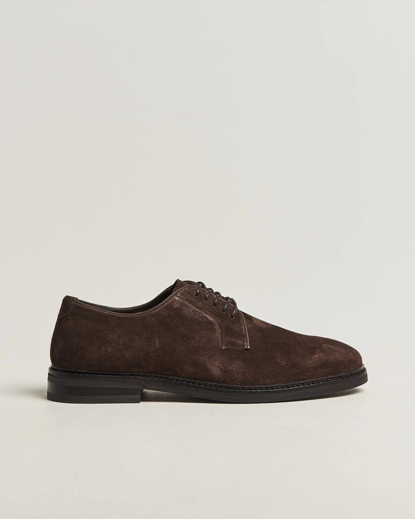 Gant Bidford Suede Derby Ebony Brown – Brun