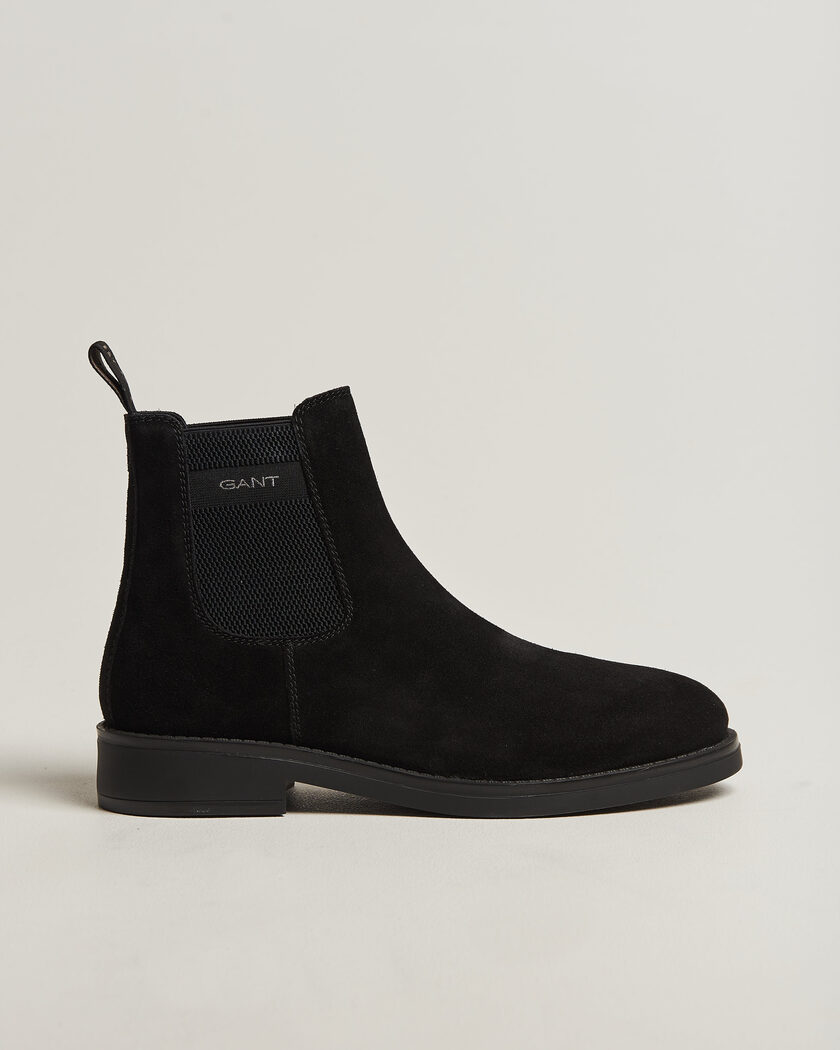 Gant Prepdale Suede Chelsea Boot Black – Svart