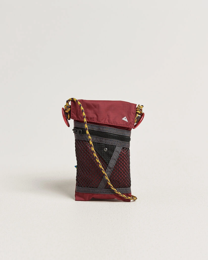 Klättermusen Algir Lanyard Pocket Bag Burnt Russet – Röd