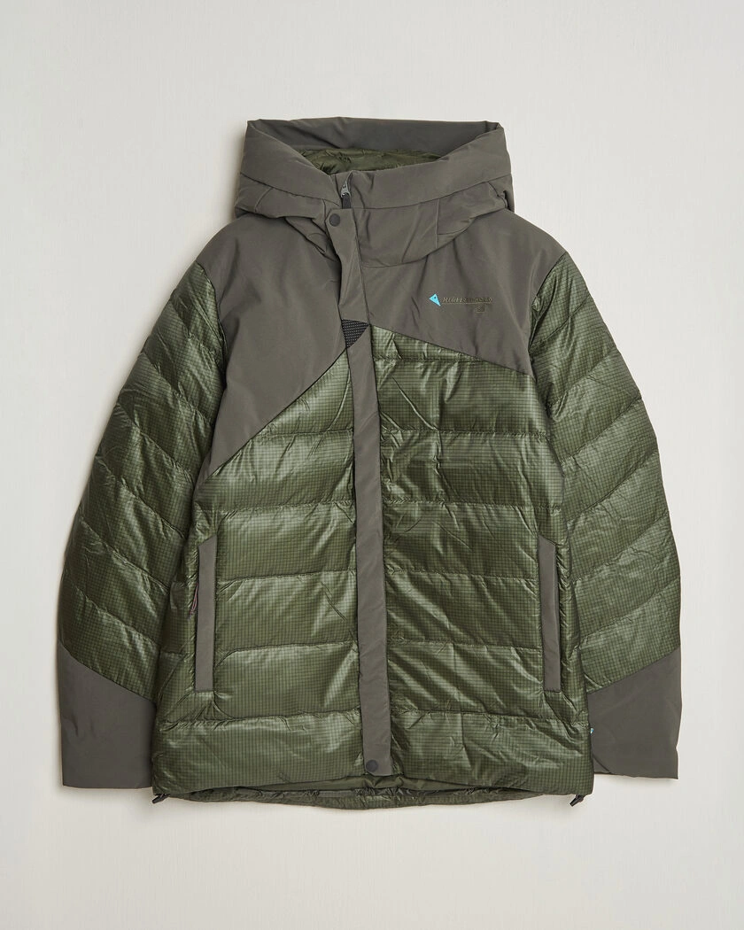 Klättermusen Rå Hood Jacket Dusky Green – Grön