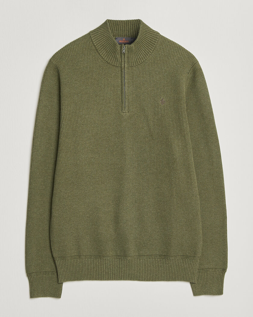 Morris Colin Half Zip Olive – Grön