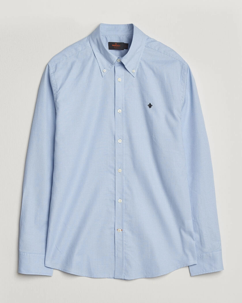 Morris Fine Oxford Shirt Light Blue – Blå