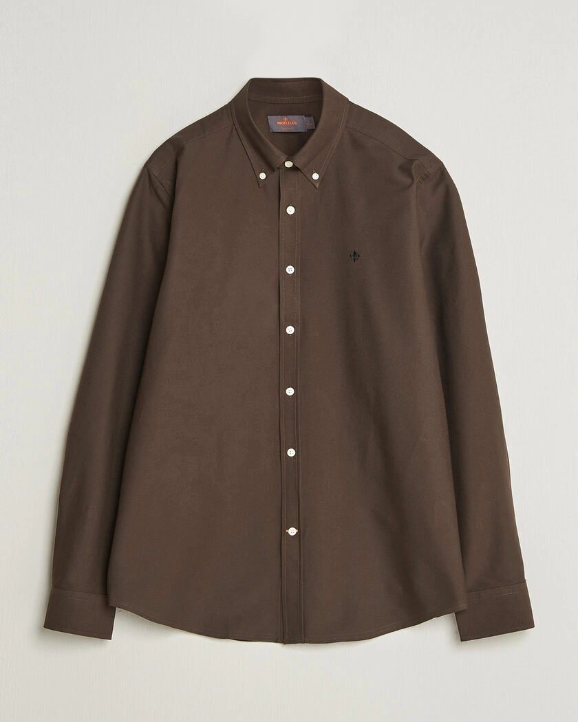 Morris Douglas Oxford Shirt Brown – Brun