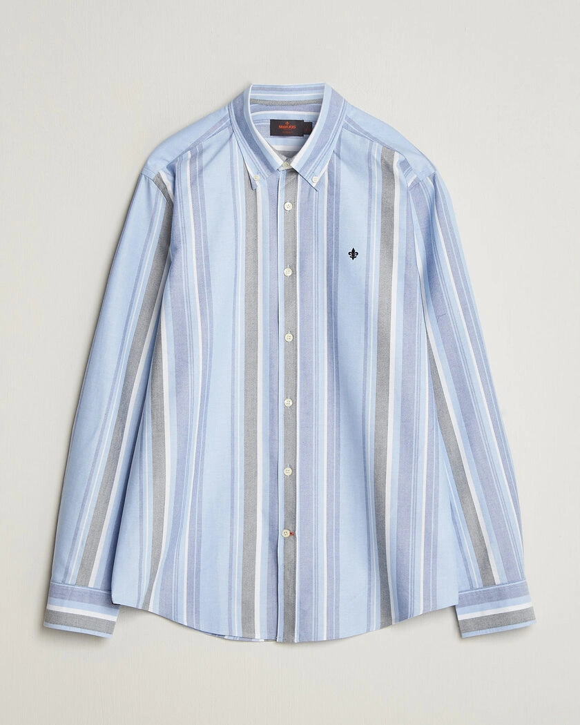 Morris Happy Oxford Shirt Blue – Blå