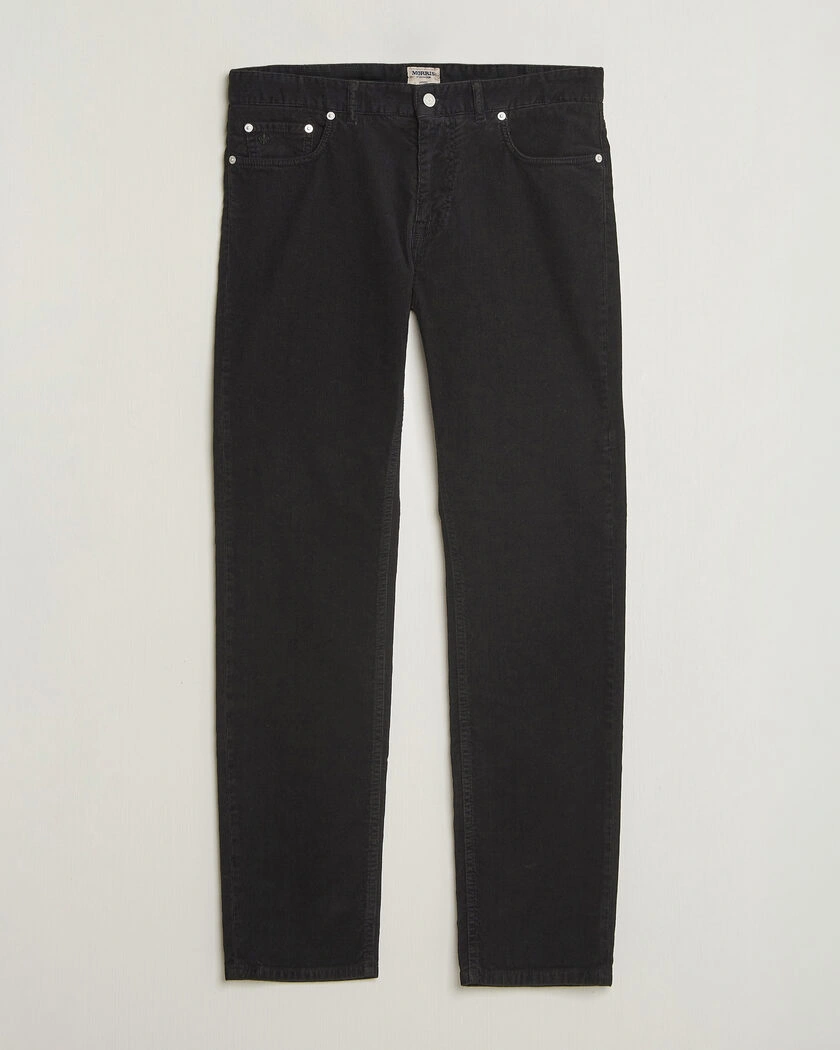 Morris James Cord 5-Pocket Pants Black – Svart