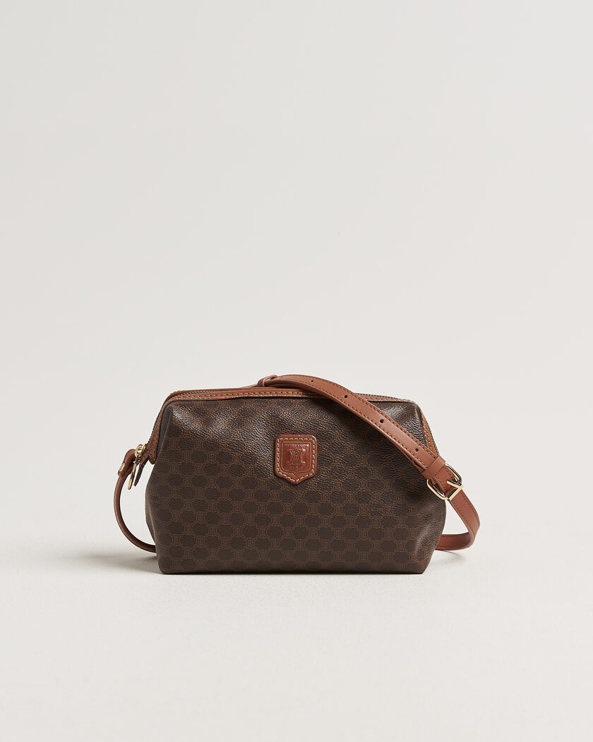 Celine Pre-Owned Macadame Pouch Bag Monogram – Brun