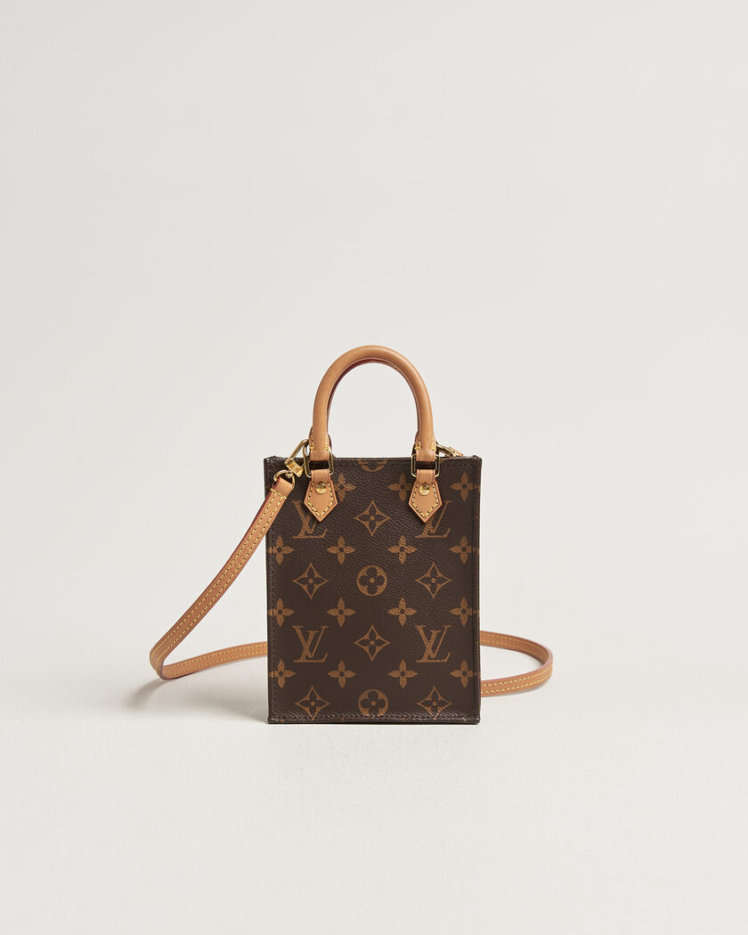 Louis Vuitton Pre-Owned Sac Plat Petit Bandouliére Monogram – Brun