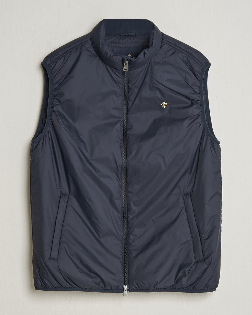 Morris Bradley Padded Vest Blue – Blå