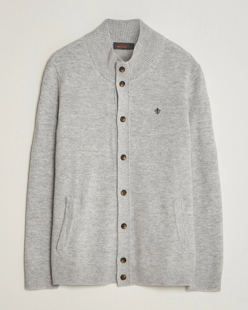 Morris Hertford Button Cardigan Grey – Grå