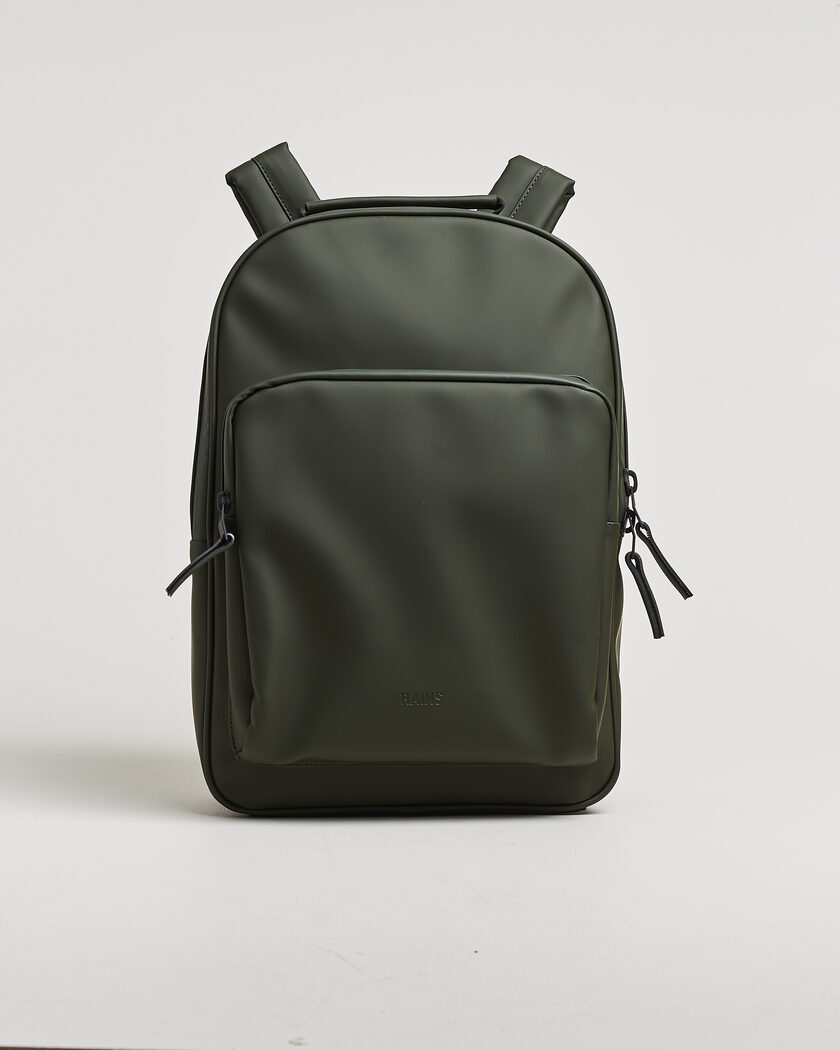 RAINS Book Daypack Backpack Green – Grön