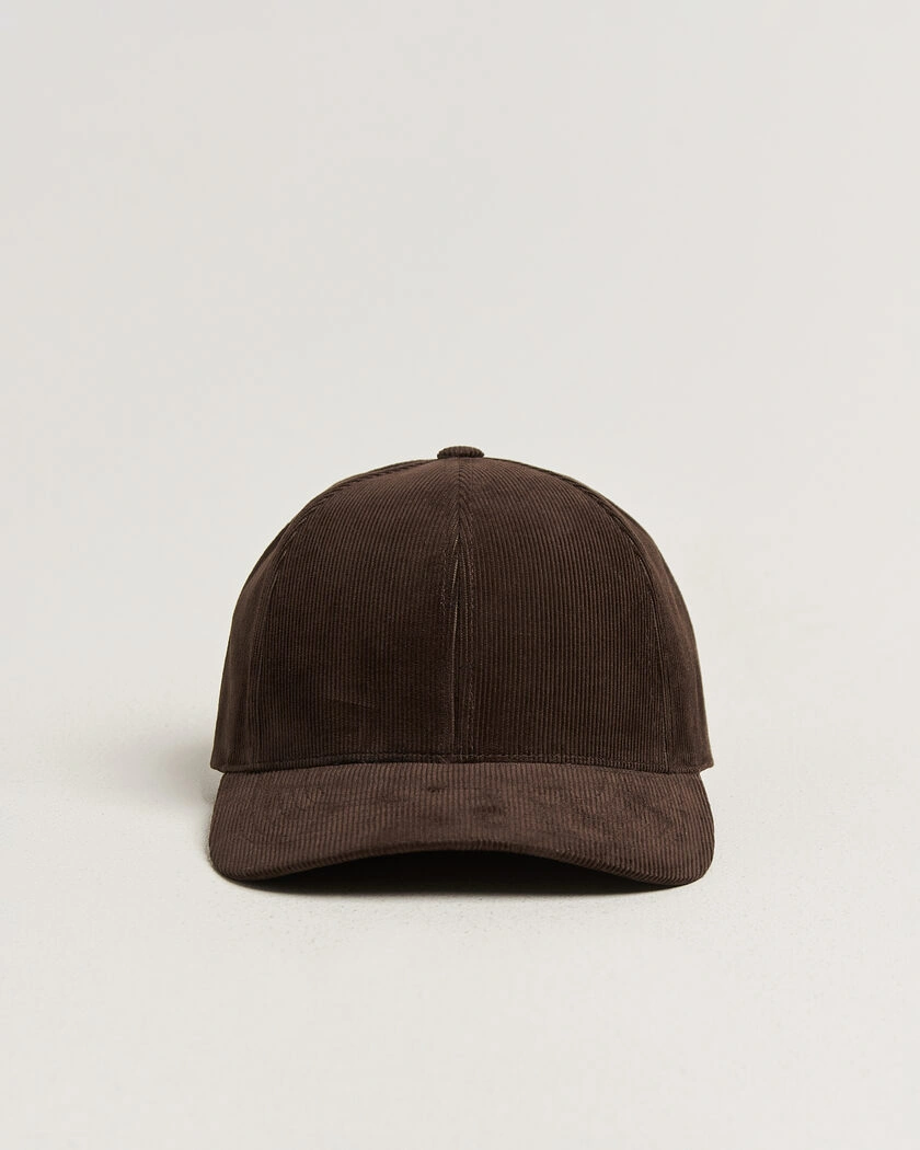 Varsity Headwear Corduroy Baseball Cap Mocha Brown – Brun