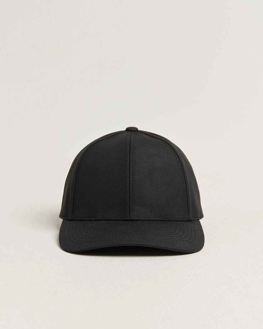 Varsity Headwear Oilskin Baseball Cap Black – Svart