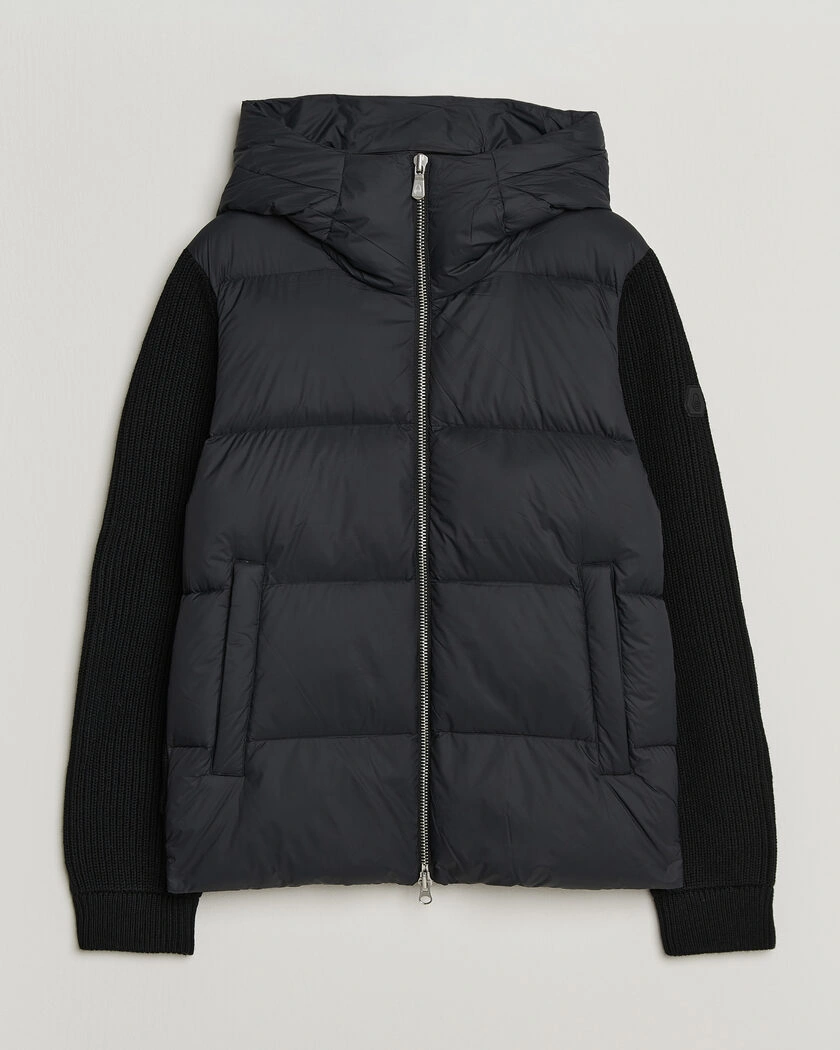 Sail Racing Ridge Hooded Hybrid Jacket Carbon – Svart