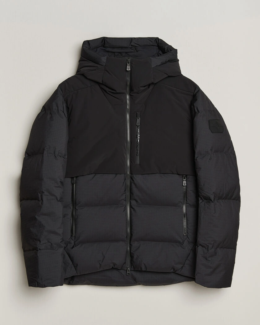 Sail Racing Polar Down Hooded Jacket Carbon – Svart