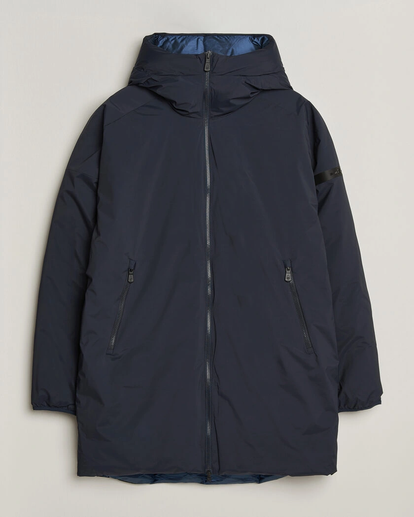 Sail Racing Thunder Reversible Hooded Parka Dark Navy – Blå