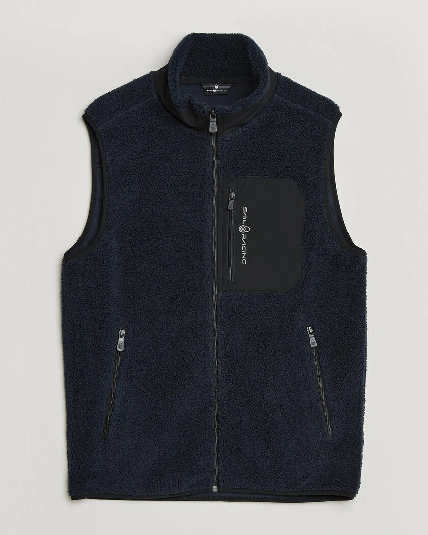 Sail Racing Bowman Pile Vest Dark Navy – Blå