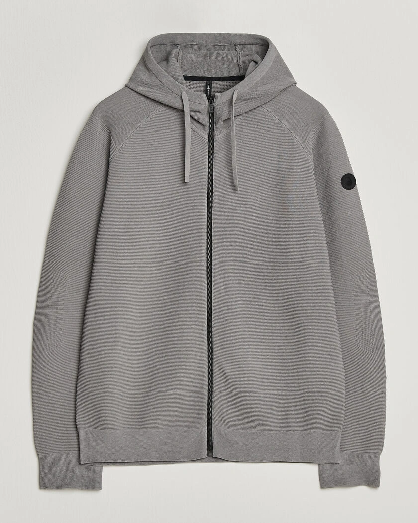 Sail Racing Element Seamless Full Zip Hoodie Frost Grey – Grå