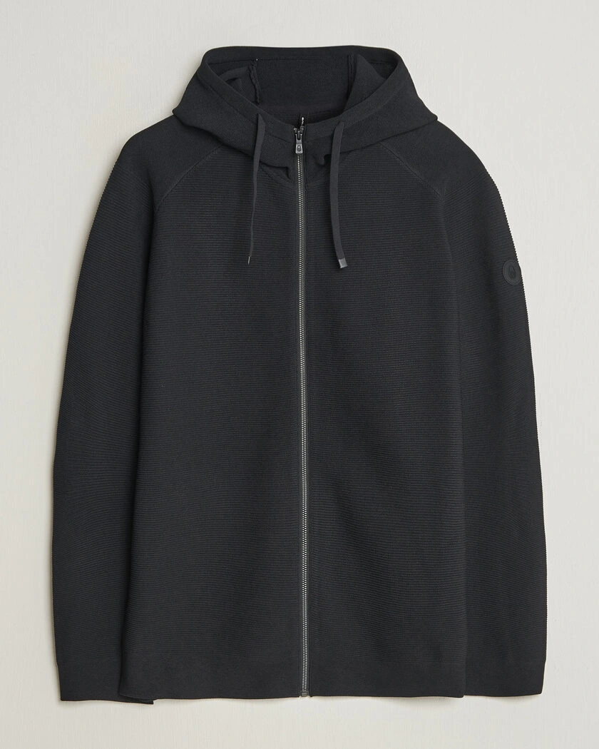 Sail Racing Element Seamless Full Zip Hoodie Carbon – Svart