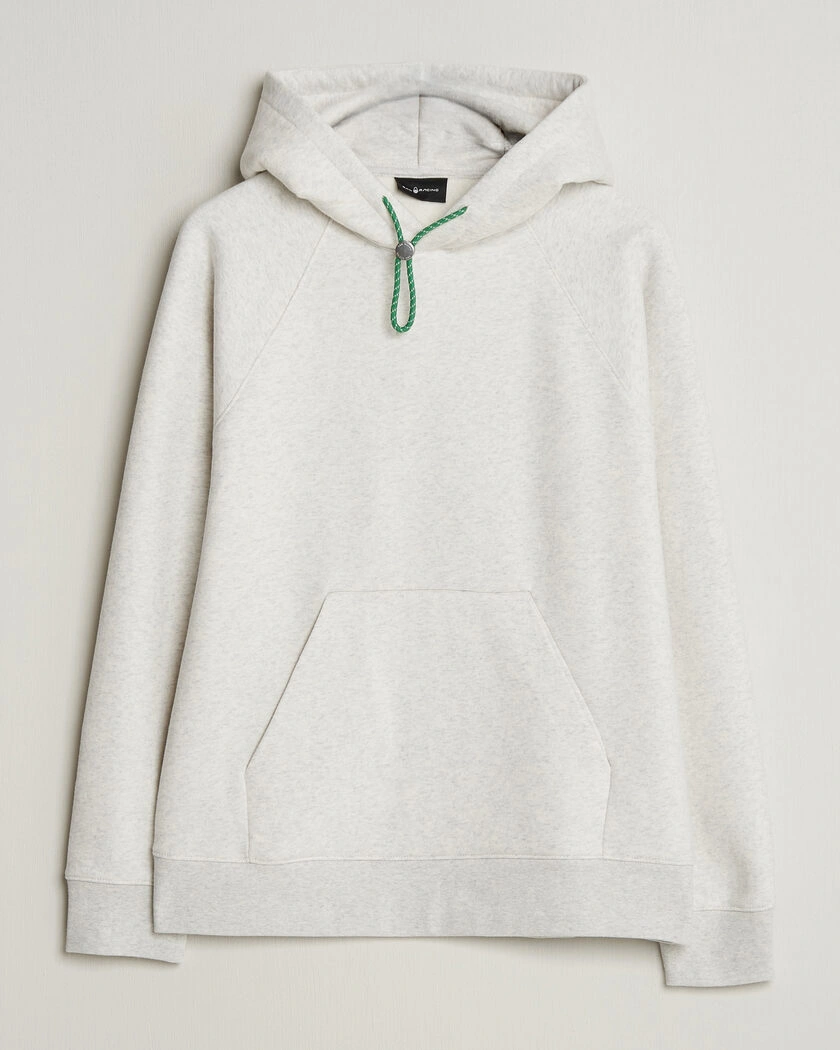 Sail Racing Flow Hoodie Light Grey Melange – Grå