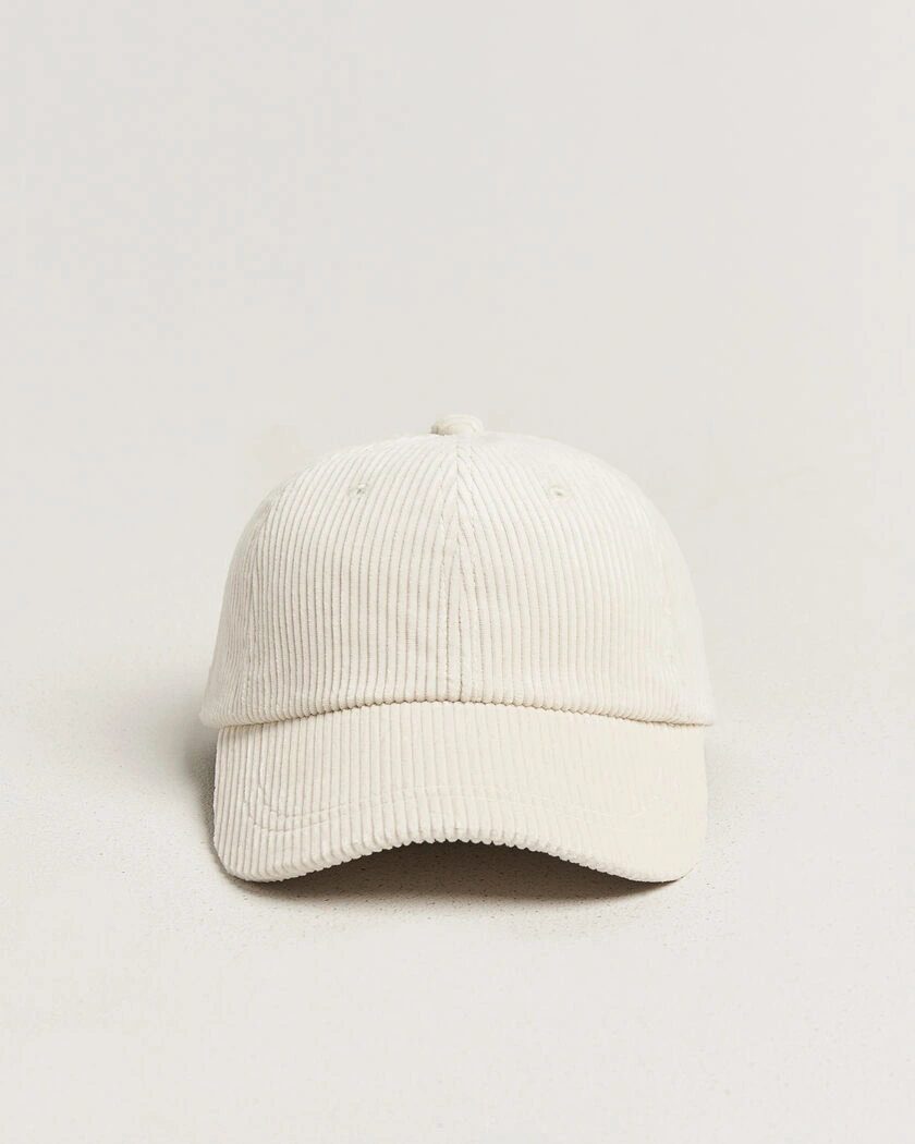 NN07 Corduroy Dad Cap Ivory – Vit