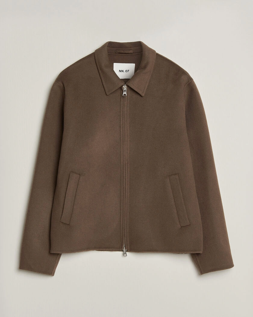 NN07 Arlo Wool Jacket Desert Clay – Beige