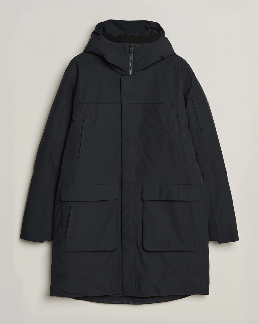 Scandinavian Edition Guard II Padded Parka Midnight Blue – Blå