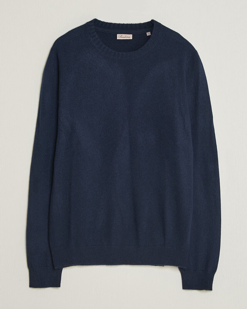 Stenströms Cashmere Crewneck Navy – Blå