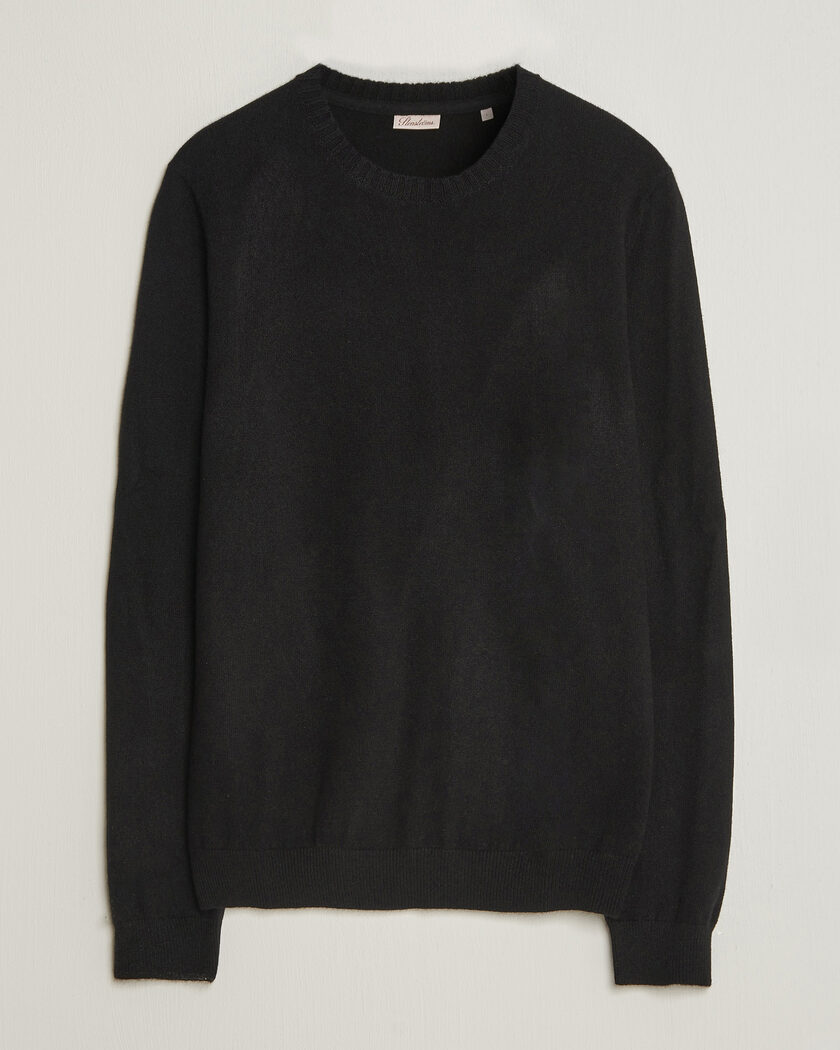 Stenströms Cashmere Crewneck Black – Svart