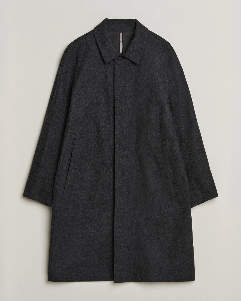 Arc'teryx Veilance Alar Wool Coat Black – Svart