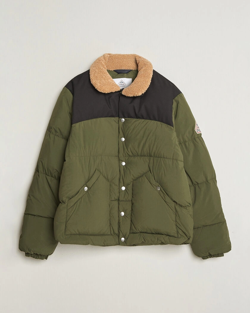 Pyrenex Fiery Down Jacket Deep Khaki – Grön