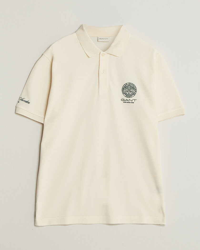 Gant Tournament Pique Cream – Vit