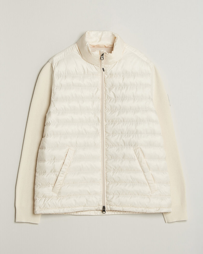 Gant Tournament Mixed Media Jacket Cream – Vit