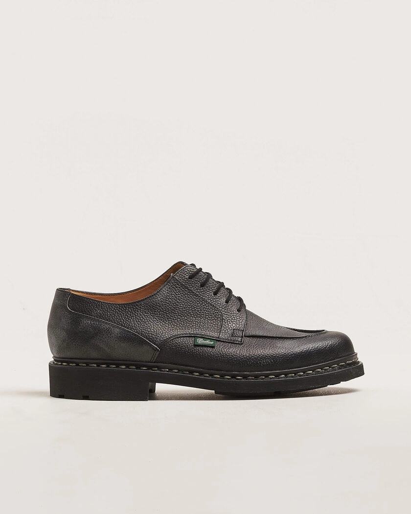 Paraboot Chambord Derby Black Grain – Svart