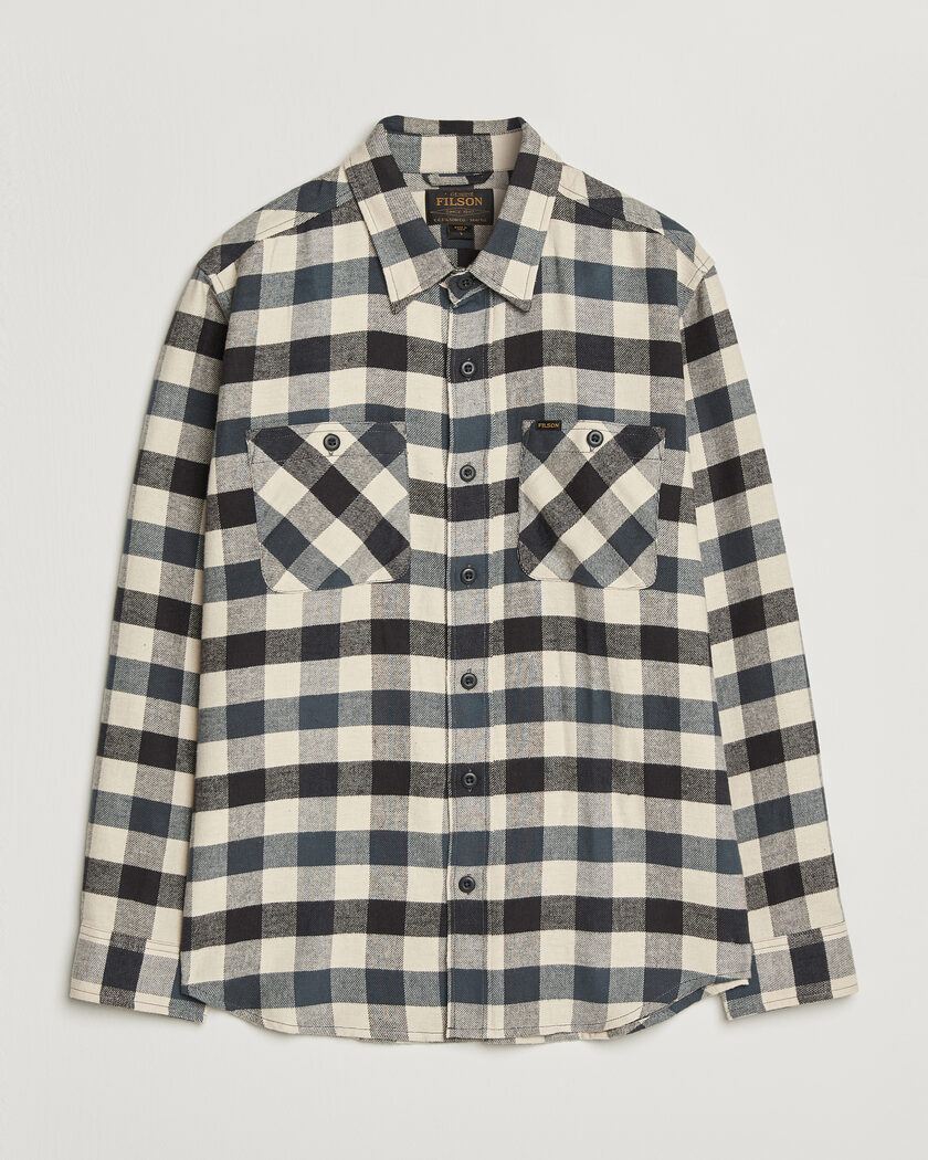 Filson The Rangeland Flannel Shirt Charcoal – Grå