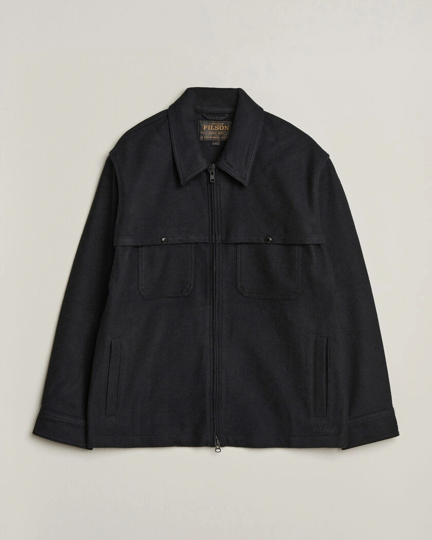 Filson Wool Cruiser Jac Shirt Dark Navy – Blå