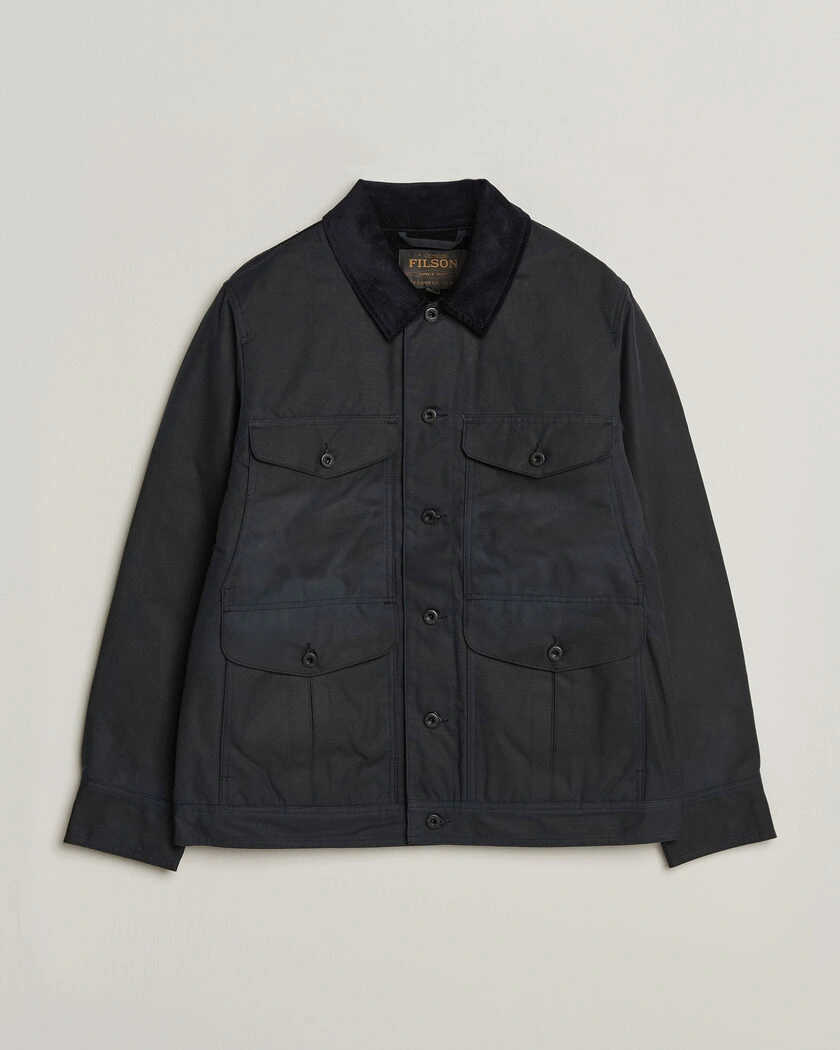 Filson Journeyman Cotton Shelter Cloth Jacket Harbor Blue – Blå