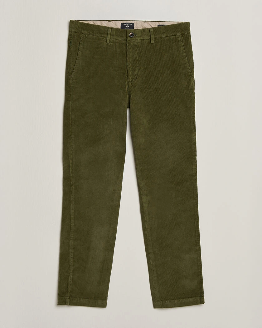 Dockers Cotton Slim Chino Winter Moss – Grön
