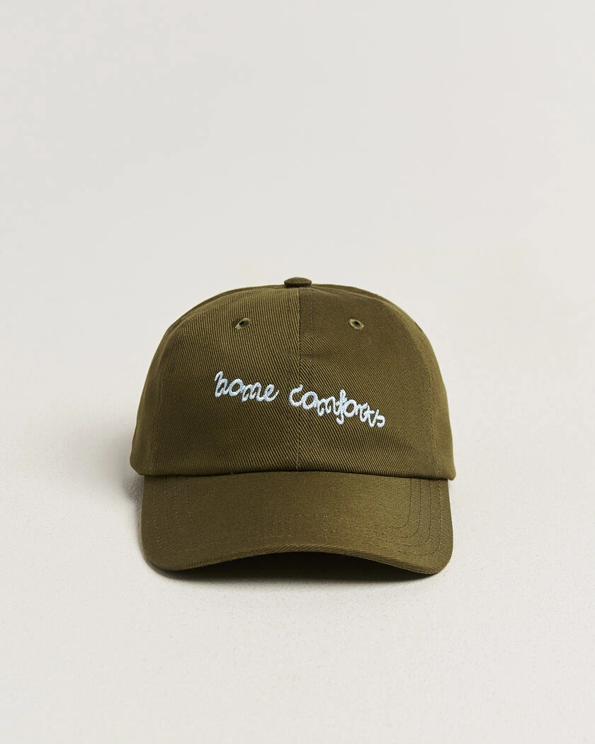 Drake's Home Comforts Twill Baseball Cap Brown – Brun