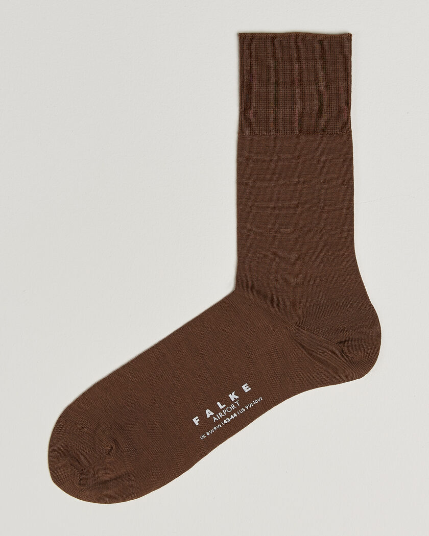 Falke Airport Socks Cappucino – Brun