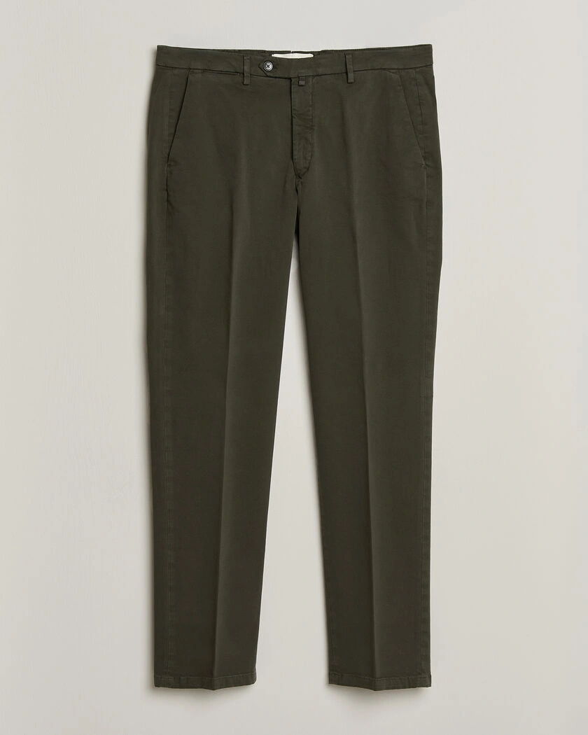 Briglia 1949 Soho Tailored Easy Fit Chino Olive – Grön