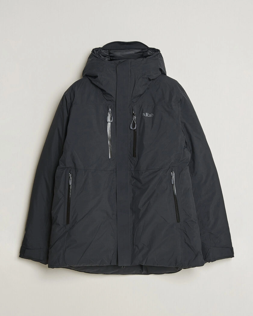 Rab Batura Waterproof Down Jacket Black – Svart
