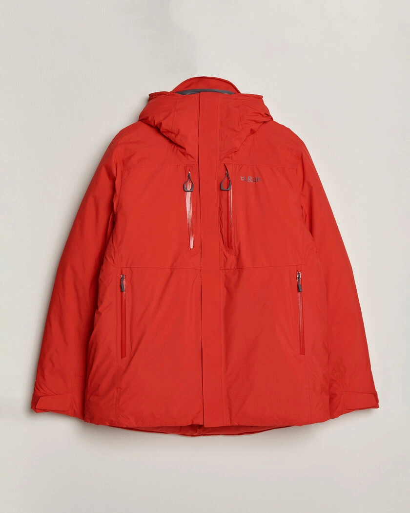 Rab Batura Waterproof Down Jacket Summit Red – Röd