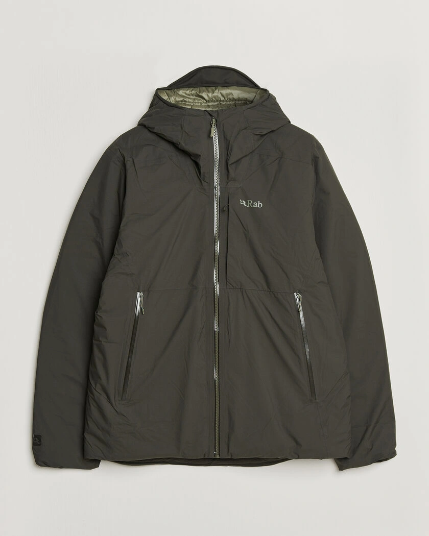 Rab Microlight Waterproof Shield Jacket Dark Army – Grön