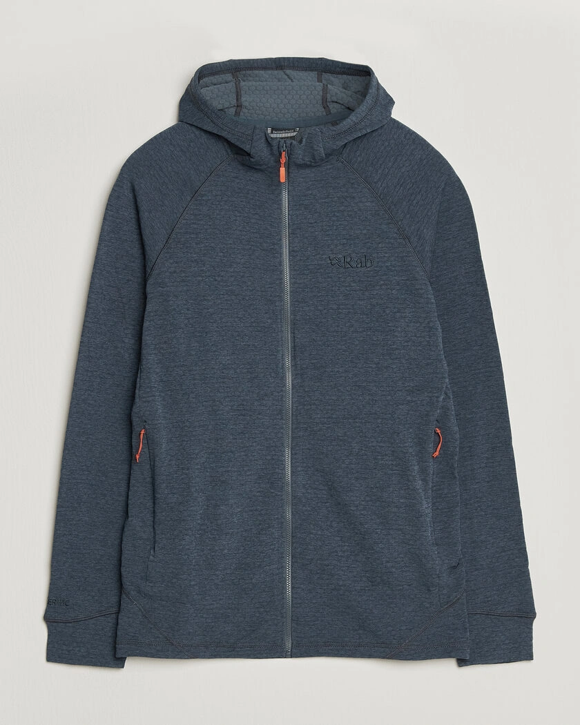 Rab Nexus Lightweight Hoody Steel – Blå