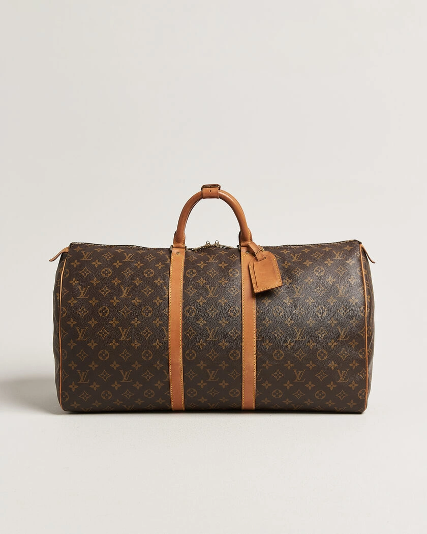 Louis Vuitton Pre-Owned Keepall 55 Monogram – Brun